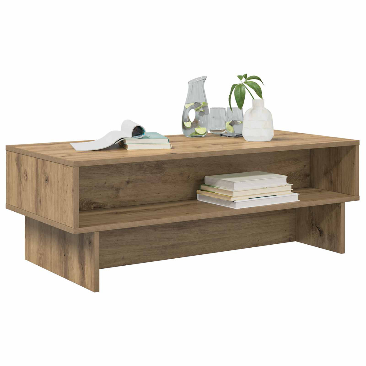 Couchtisch Artisan-Eiche 100 x 46 x 35 cm Holzwerkstoff