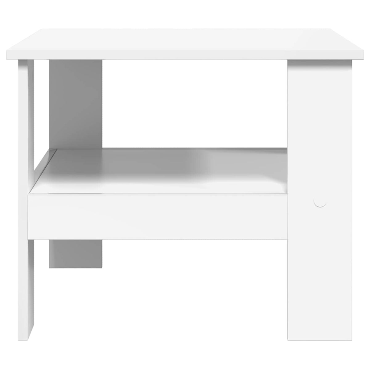 Couchtisch Weiß 57 x 55 x 45 cm Holzwerkstoff