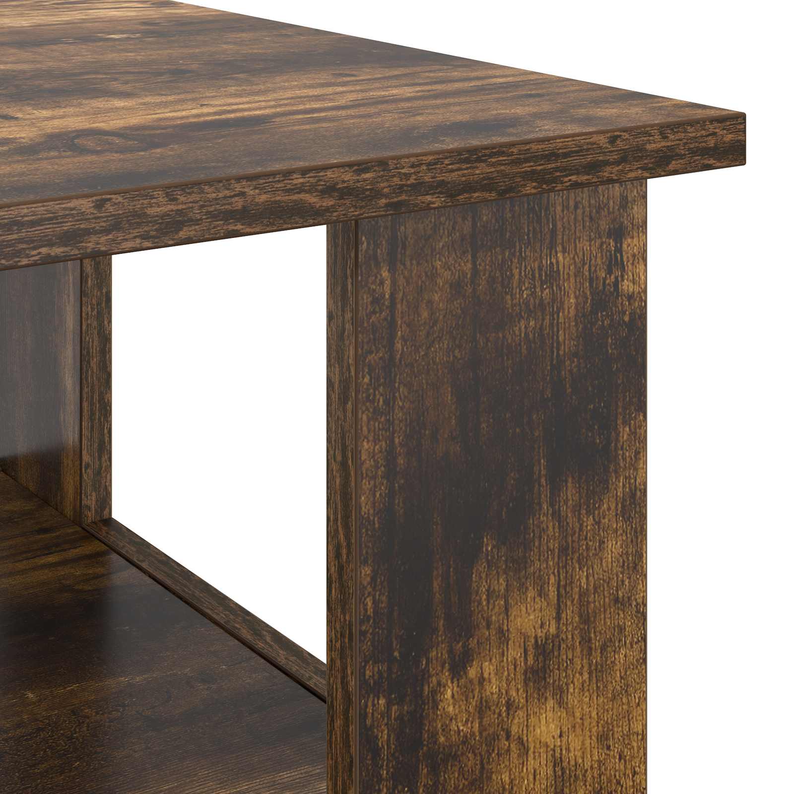 Couchtisch Geräucherte Eiche 90 x 50 x 45 cm Holzwerkstoff