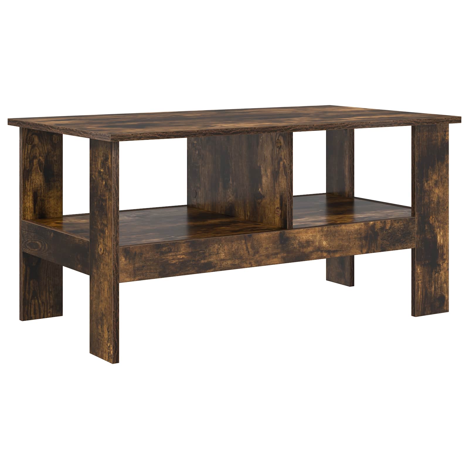 Couchtisch Geräucherte Eiche 90 x 50 x 45 cm Holzwerkstoff