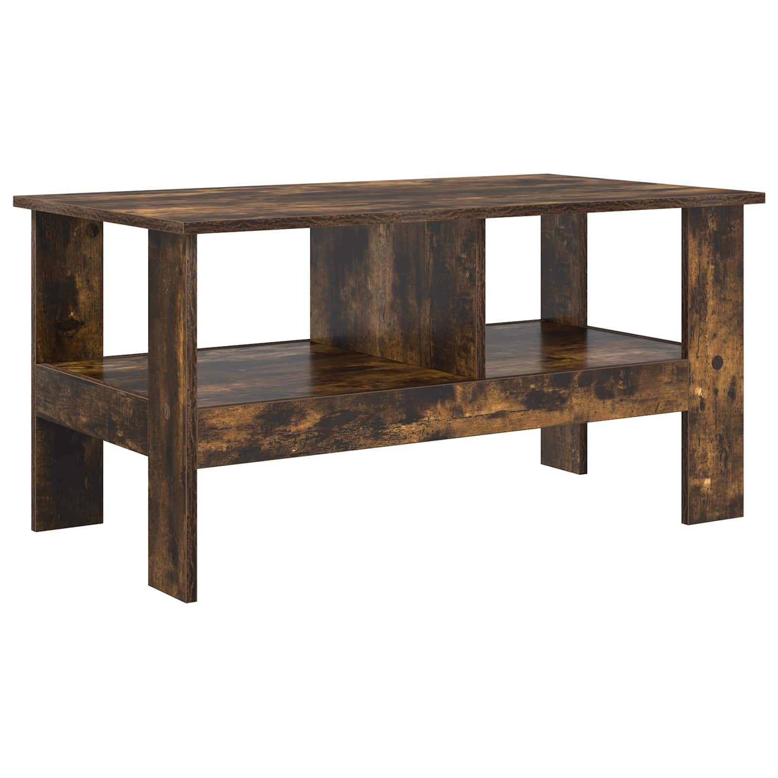Couchtisch Geräucherte Eiche 90 x 50 x 45 cm Holzwerkstoff