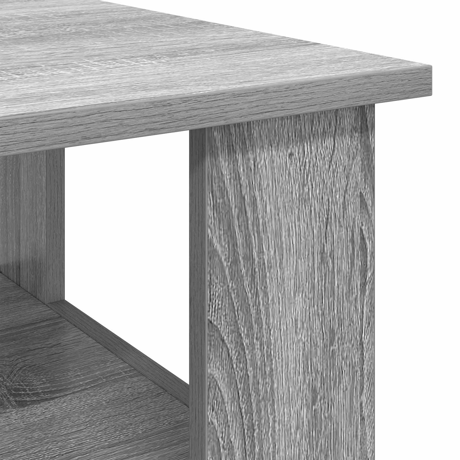 Couchtisch Graues Sonoma 90 x 50 x 45 cm Holzwerkstoff