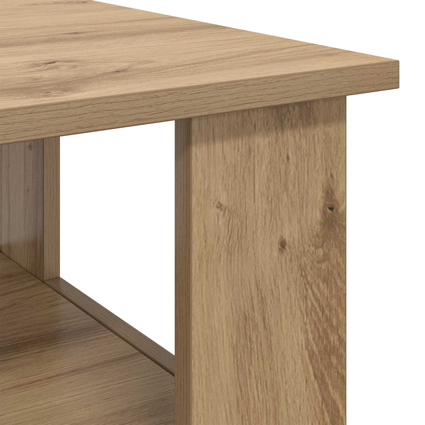 Couchtisch Artisan-Eiche 90 x 50 x 45 cm Holzwerkstoff
