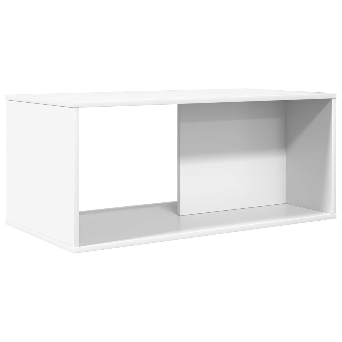 Kaffeetisch Set 2 stk. Weiß 90 x 48 x 40 cm Holzwerkstoff