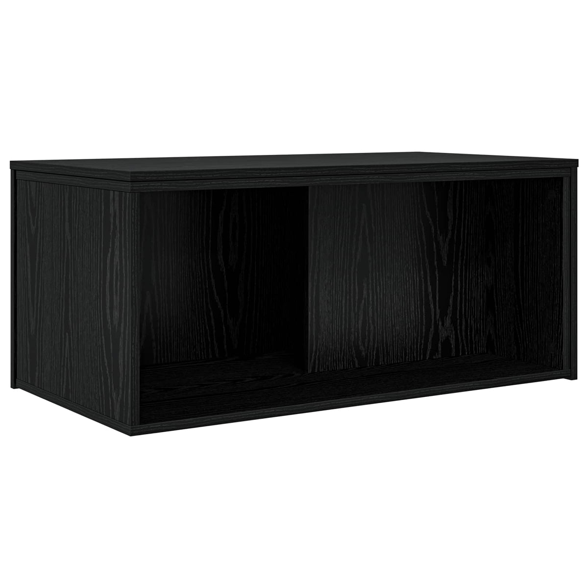 Kaffeetisch Set 2 stk. Schwarz Eichen-Optik 90 x 48 x 40 cm