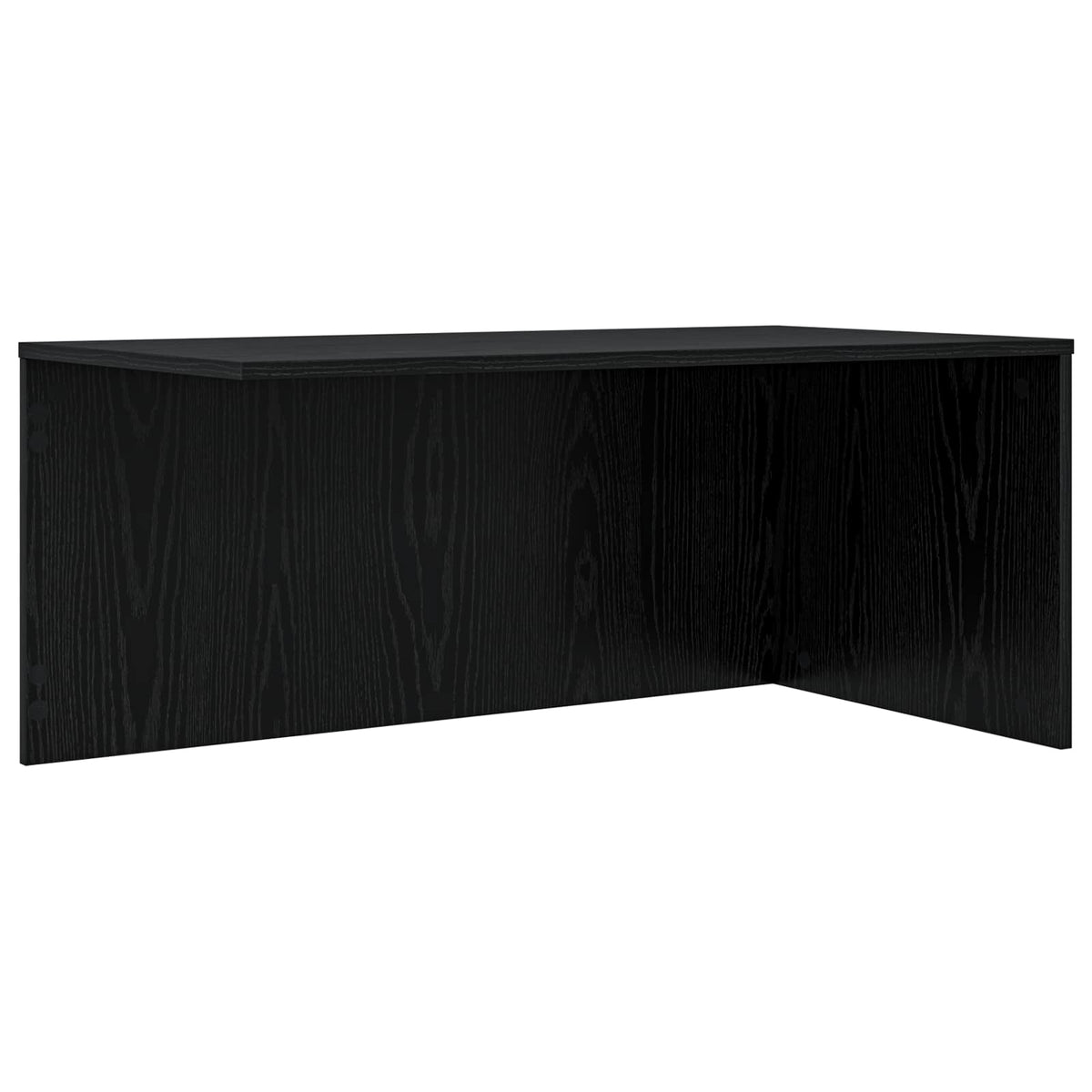 Kaffeetisch Set 2 stk. Schwarz Eichen-Optik 90 x 48 x 40 cm