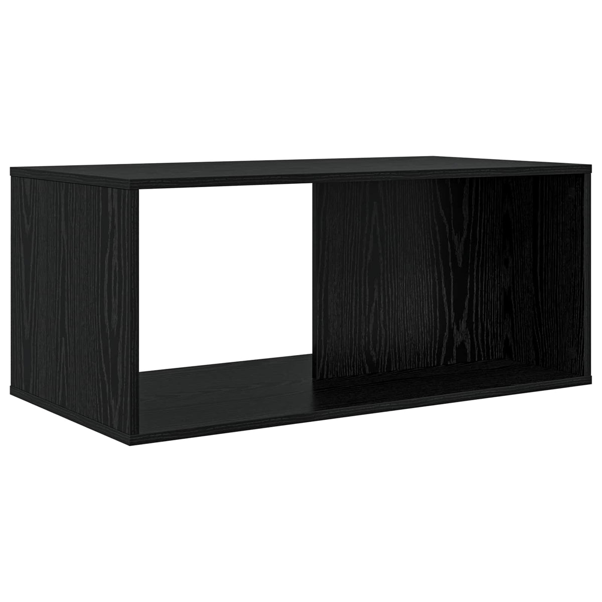 Kaffeetisch Set 2 stk. Schwarz Eichen-Optik 90 x 48 x 40 cm