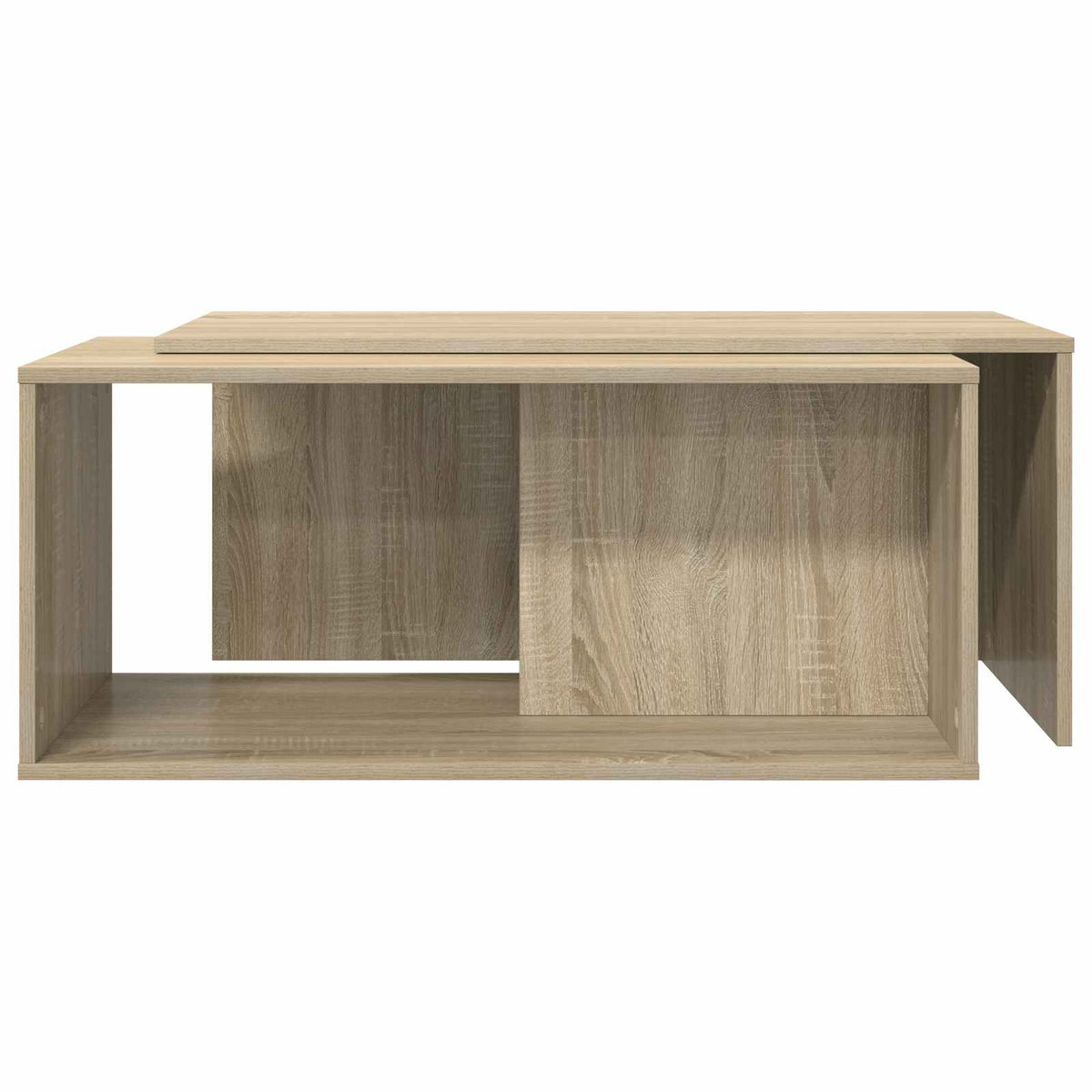 Kaffeetisch Set 2 stk. Sonoma-Eiche 90 x 48 x 40 cm
