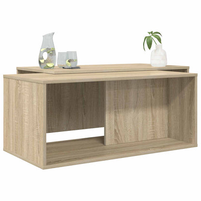 Kaffeetisch Set 2 stk. Sonoma-Eiche 90 x 48 x 40 cm