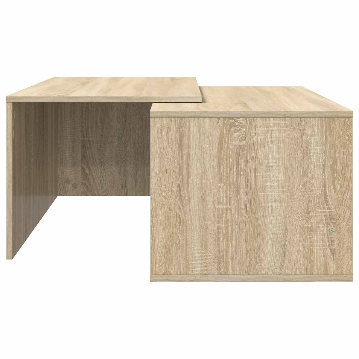 Kaffeetisch Set 2 stk. Sonoma-Eiche 90 x 48 x 40 cm