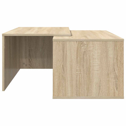 Kaffeetisch Set 2 stk. Sonoma-Eiche 90 x 48 x 40 cm