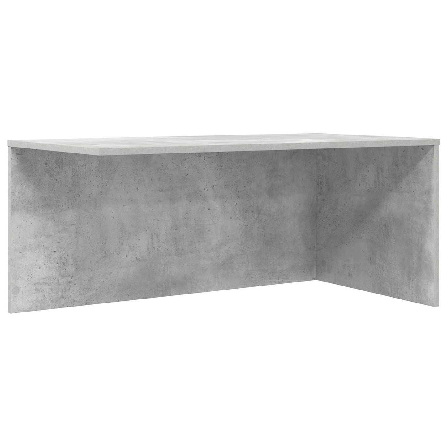Kaffeetisch Set 2 stk. Betongrau 90 x 48 x 40 cm Holzwerkstoff
