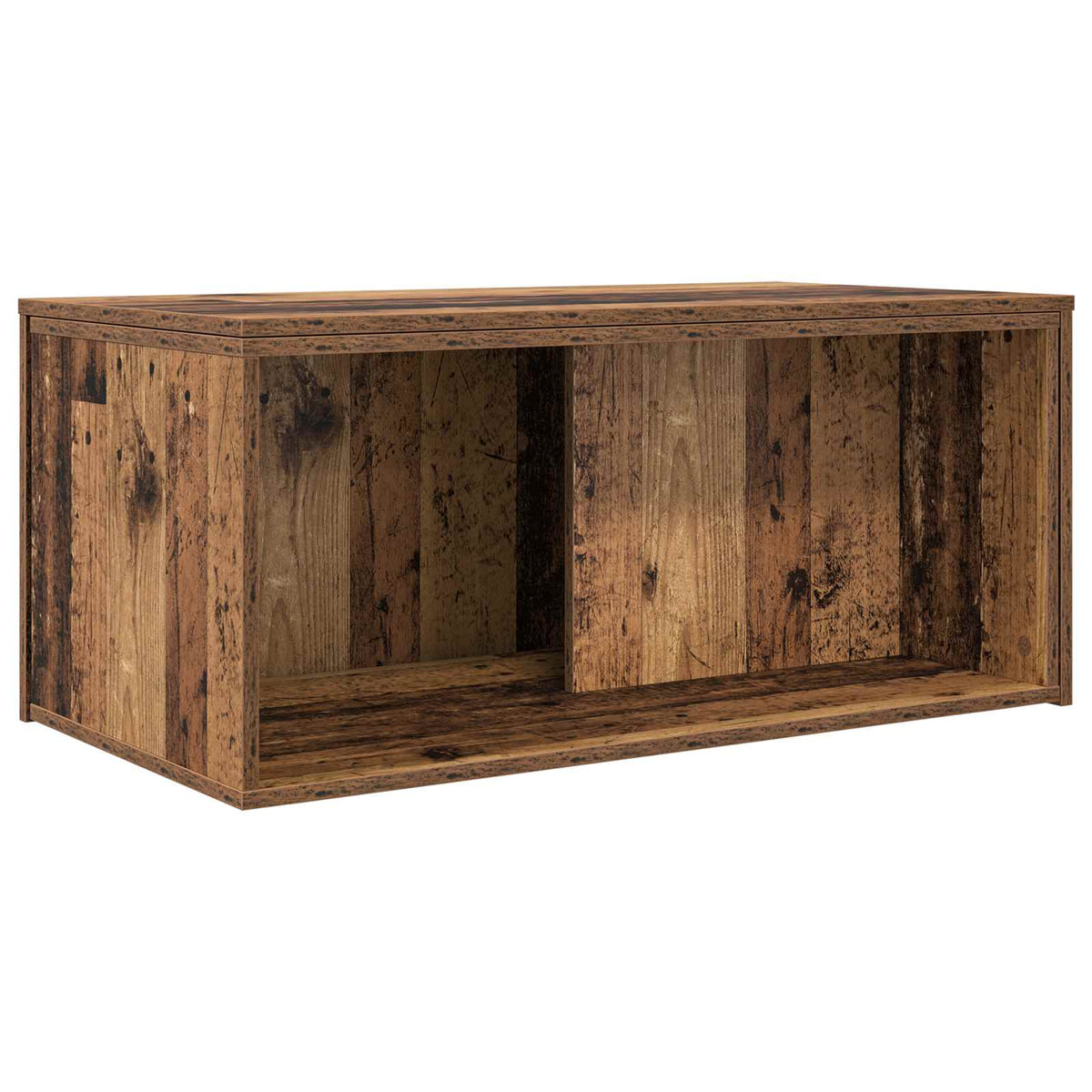 Kaffeetisch Set 2 stk. Altholz 90 x 48 x 40 cm Holzwerkstoff
