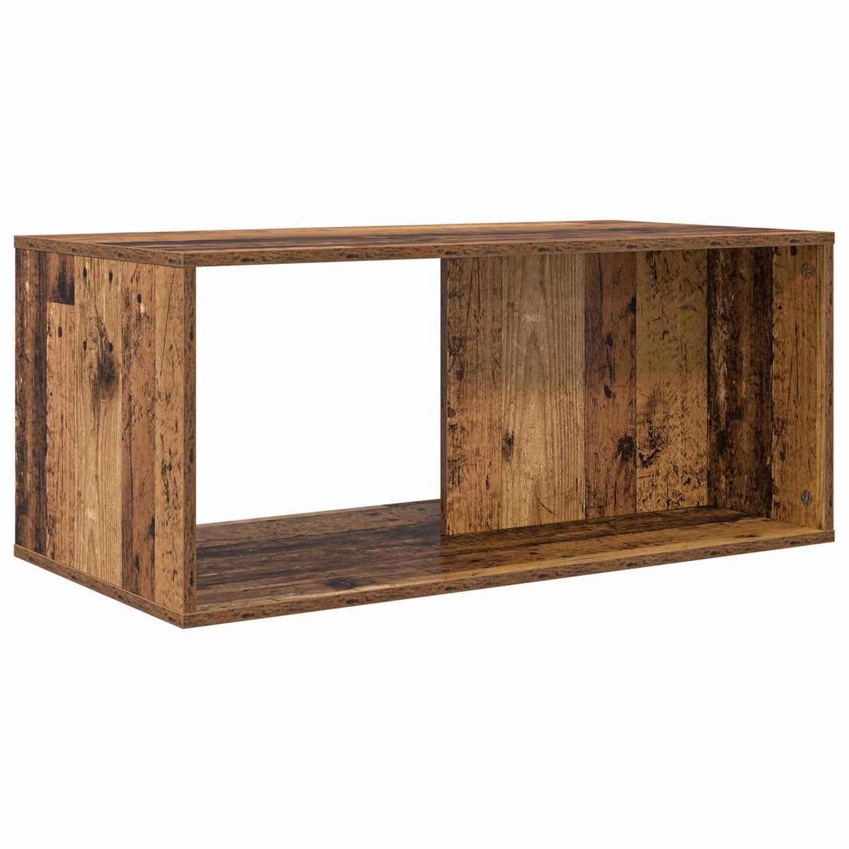 Kaffeetisch Set 2 stk. Altholz 90 x 48 x 40 cm Holzwerkstoff