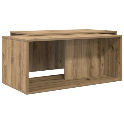 Kaffeetisch Set 2 stk. Artisan-Eiche 90 x 48 x 40 cm