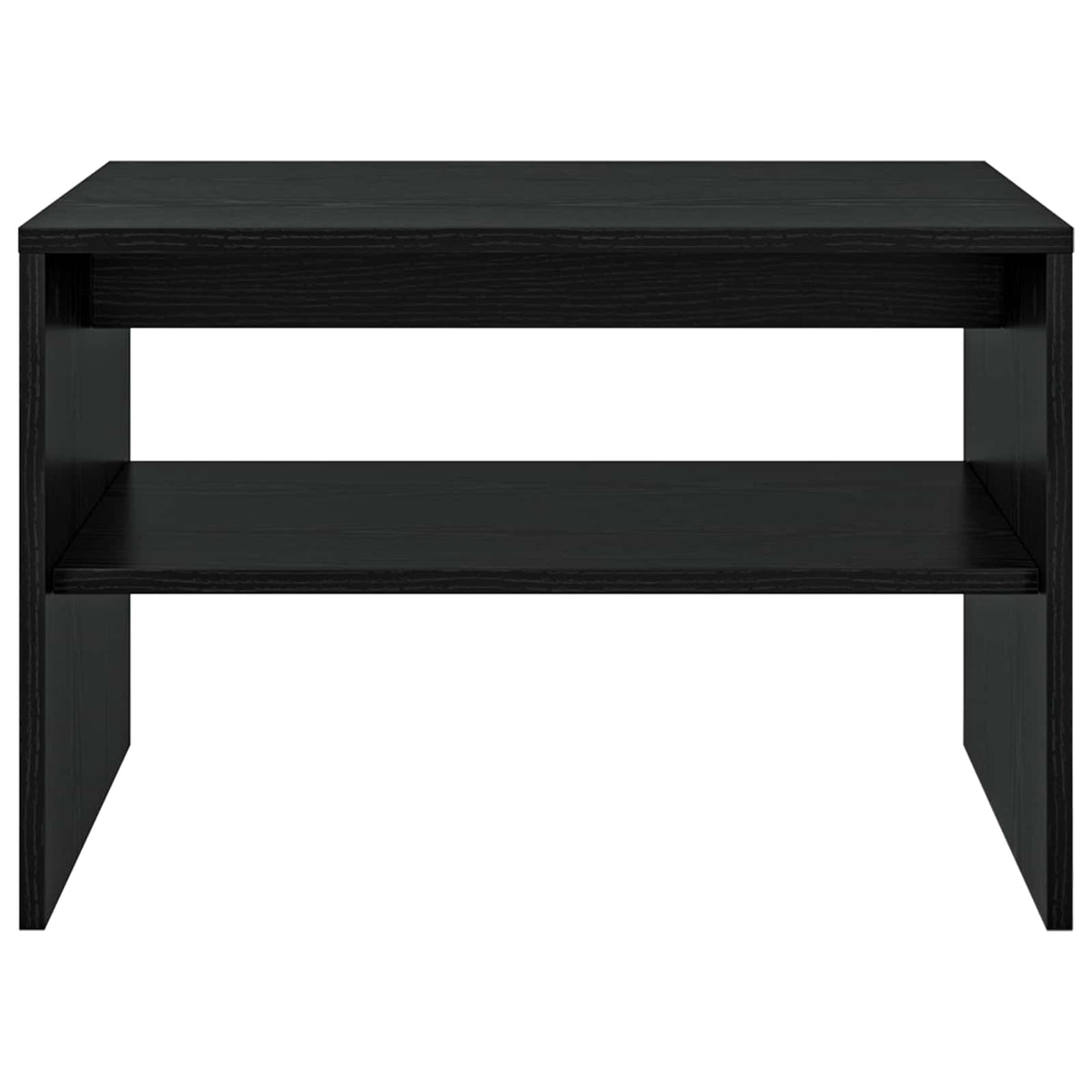 Couchtisch Schwarz Eichen-Optik 60 x 50 x 40 cm Holzwerkstoff
