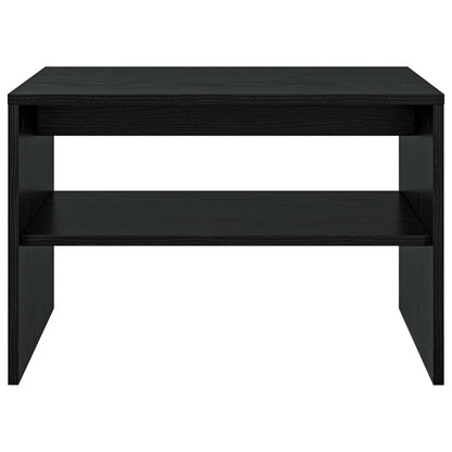 Couchtisch Schwarz Eichen-Optik 60 x 50 x 40 cm Holzwerkstoff