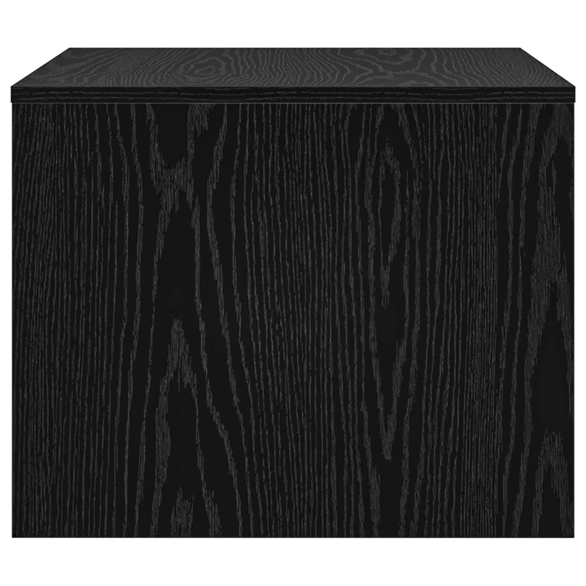 Couchtisch Schwarz Eichen-Optik 60 x 50 x 40 cm Holzwerkstoff