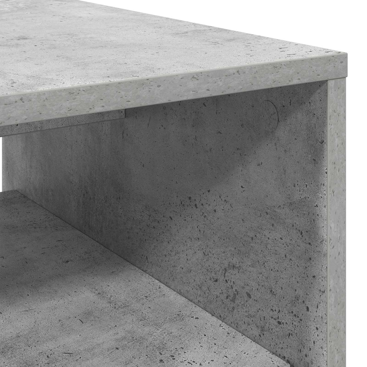 Couchtisch Betongrau 60 x 50 x 40 cm Holzwerkstoff