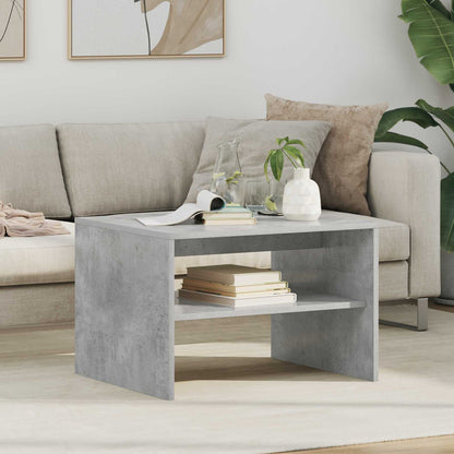 Couchtisch Betongrau 60 x 50 x 40 cm Holzwerkstoff