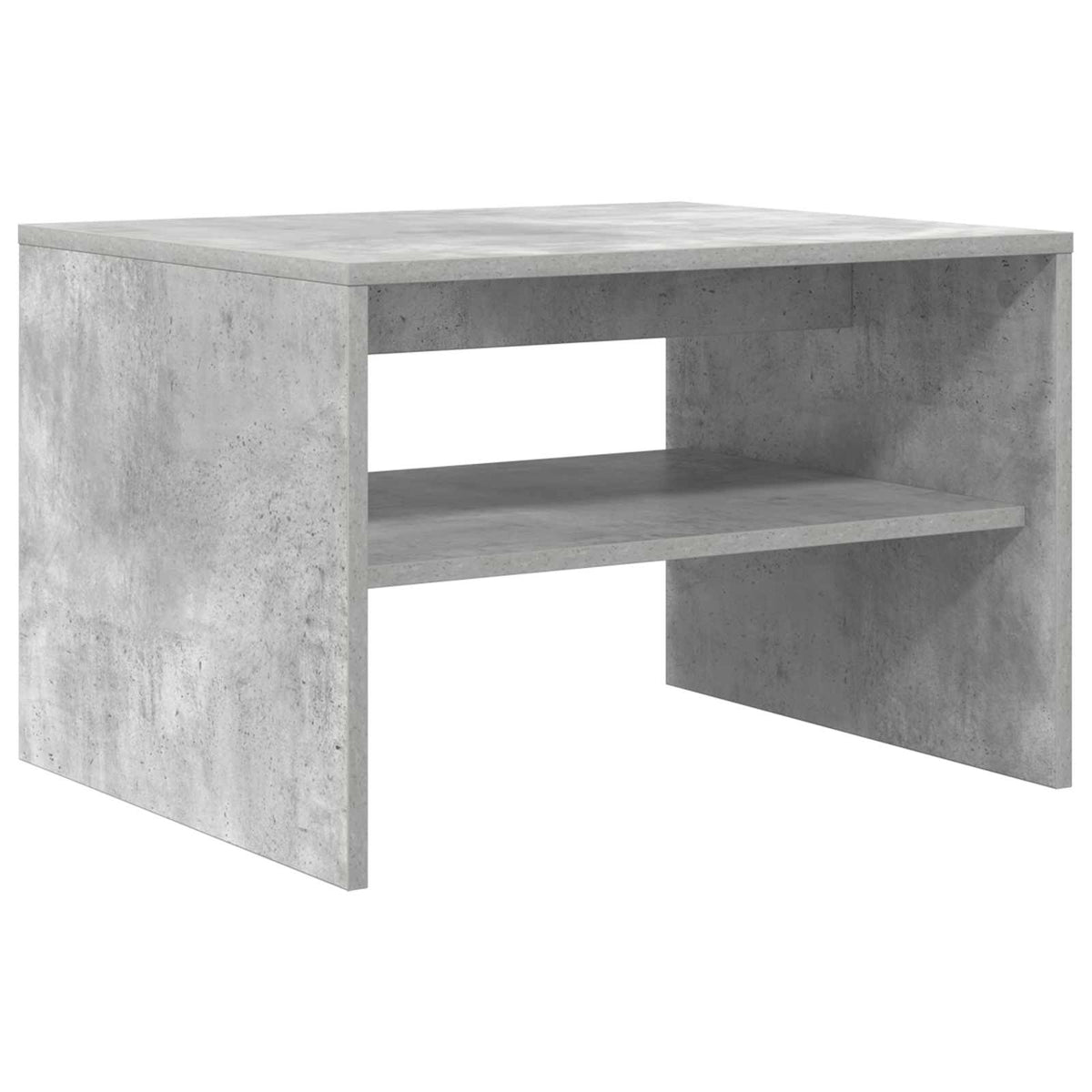 Couchtisch Betongrau 60 x 50 x 40 cm Holzwerkstoff