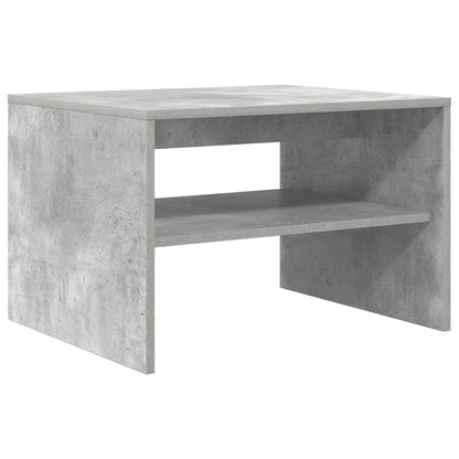 Couchtisch Betongrau 60 x 50 x 40 cm Holzwerkstoff