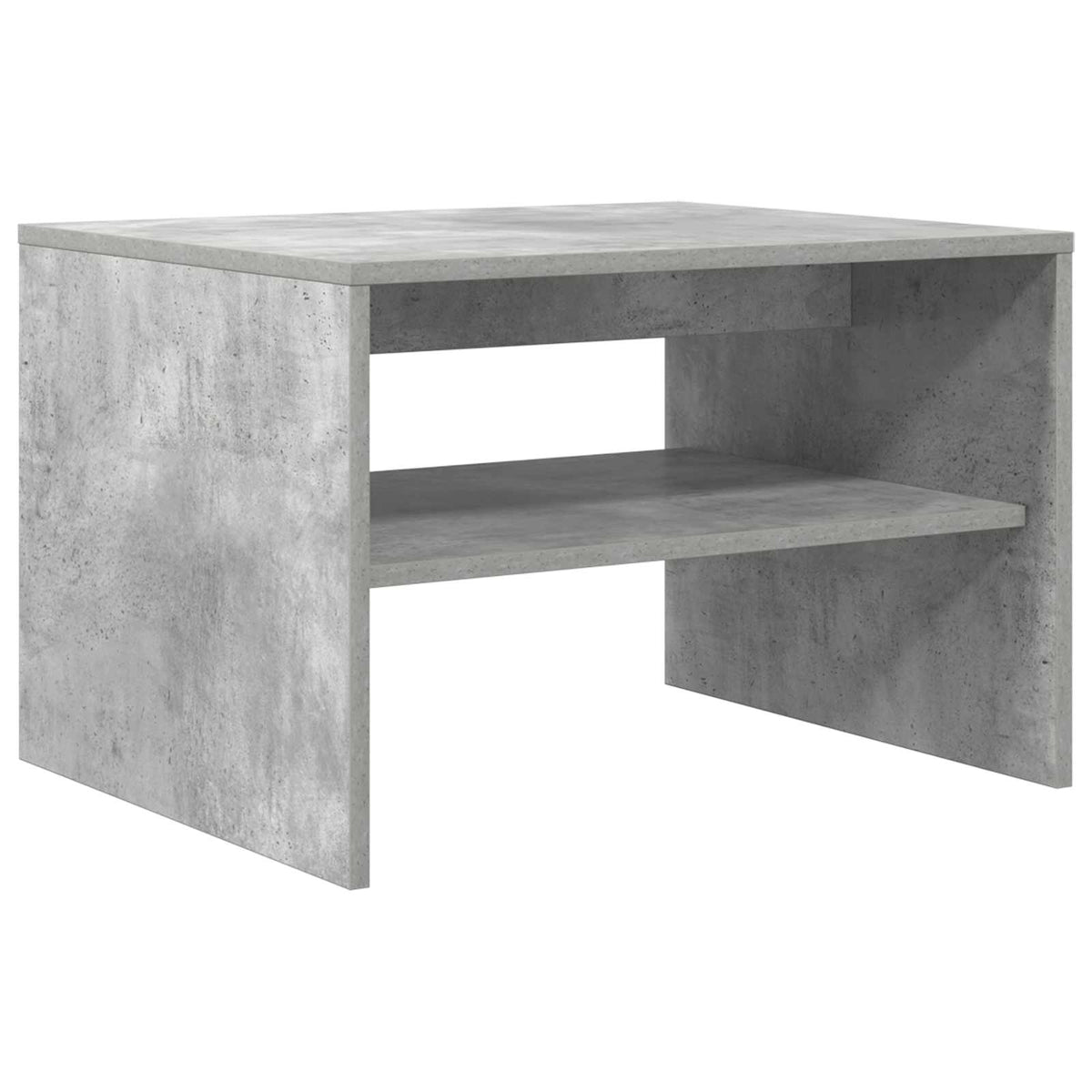 Couchtisch Betongrau 60 x 50 x 40 cm Holzwerkstoff