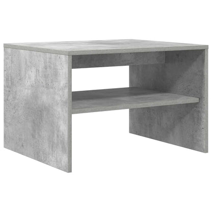 Couchtisch Betongrau 60 x 50 x 40 cm Holzwerkstoff