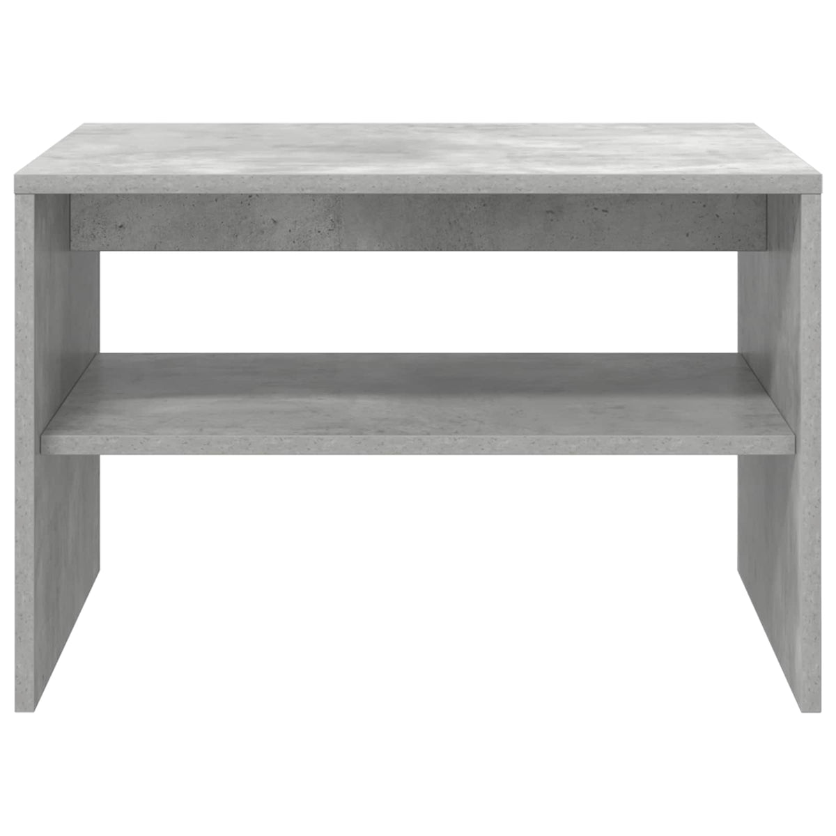 Couchtisch Betongrau 60 x 50 x 40 cm Holzwerkstoff