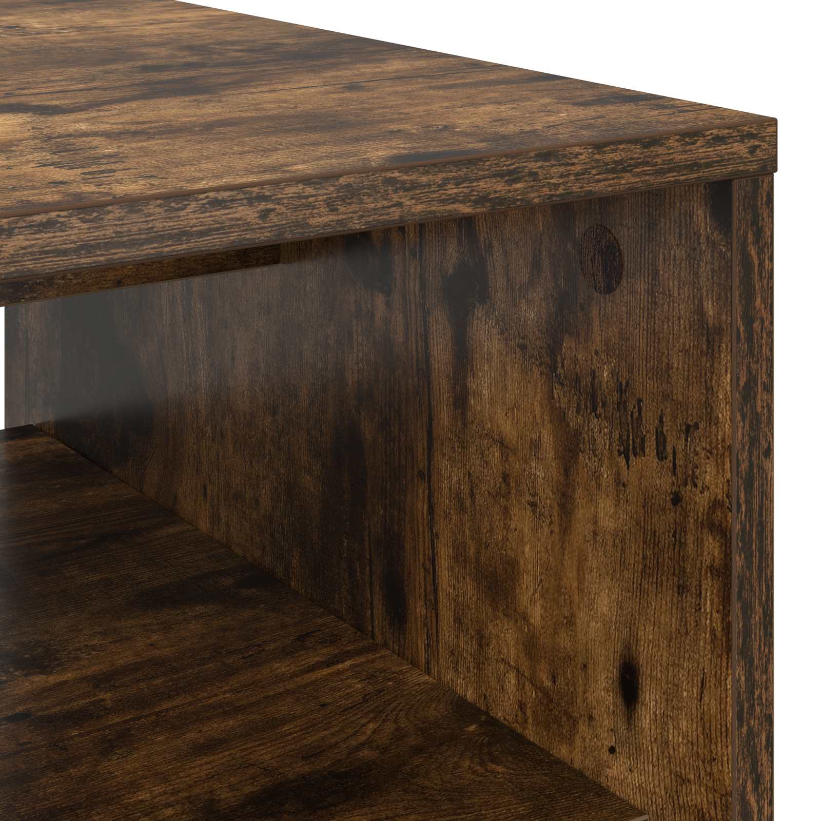 Couchtisch Räuchereiche 60 x 50 x 40 cm Holzwerkstoff