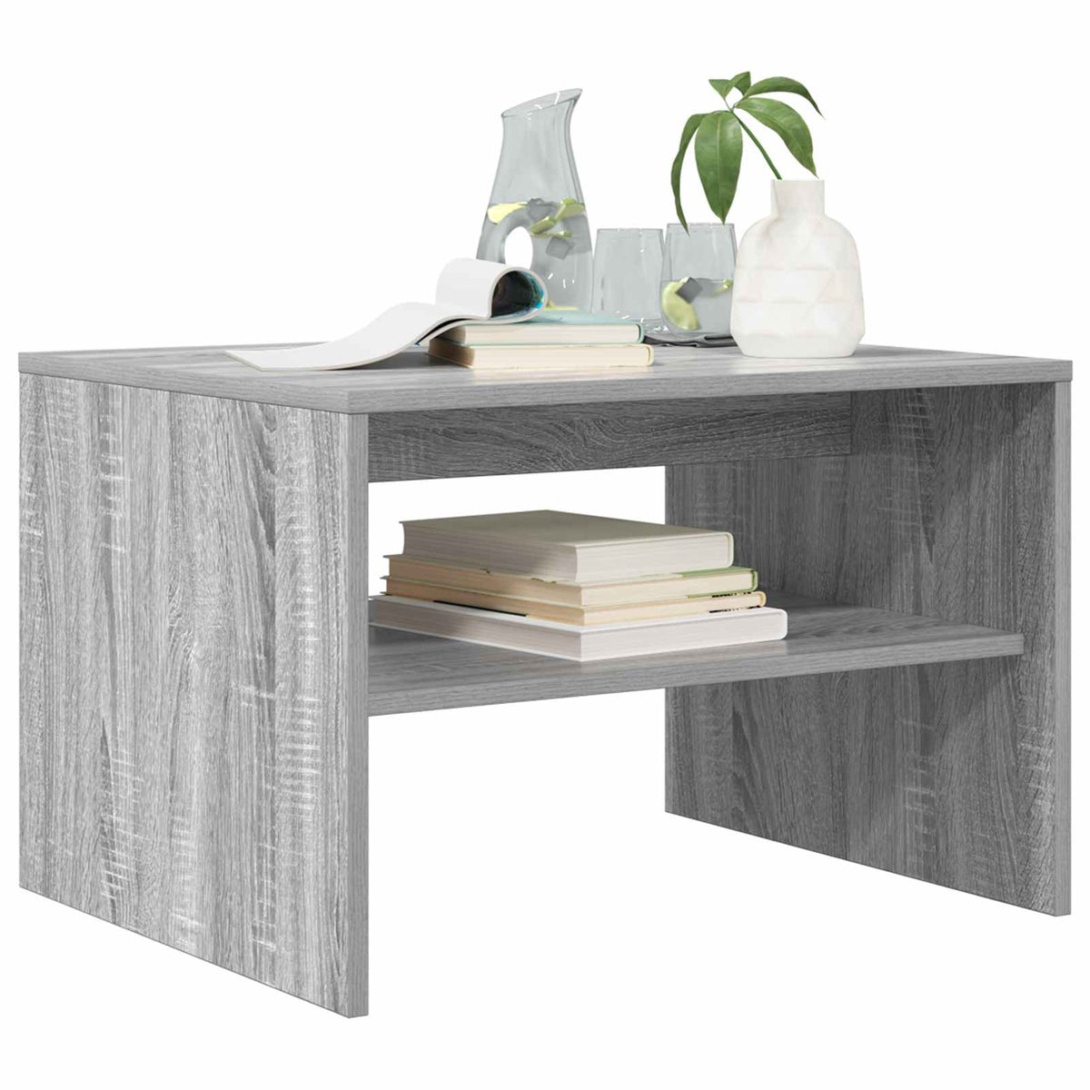 Couchtisch Sonoma-Grau 60 x 50 x 40 cm Holzwerkstoff