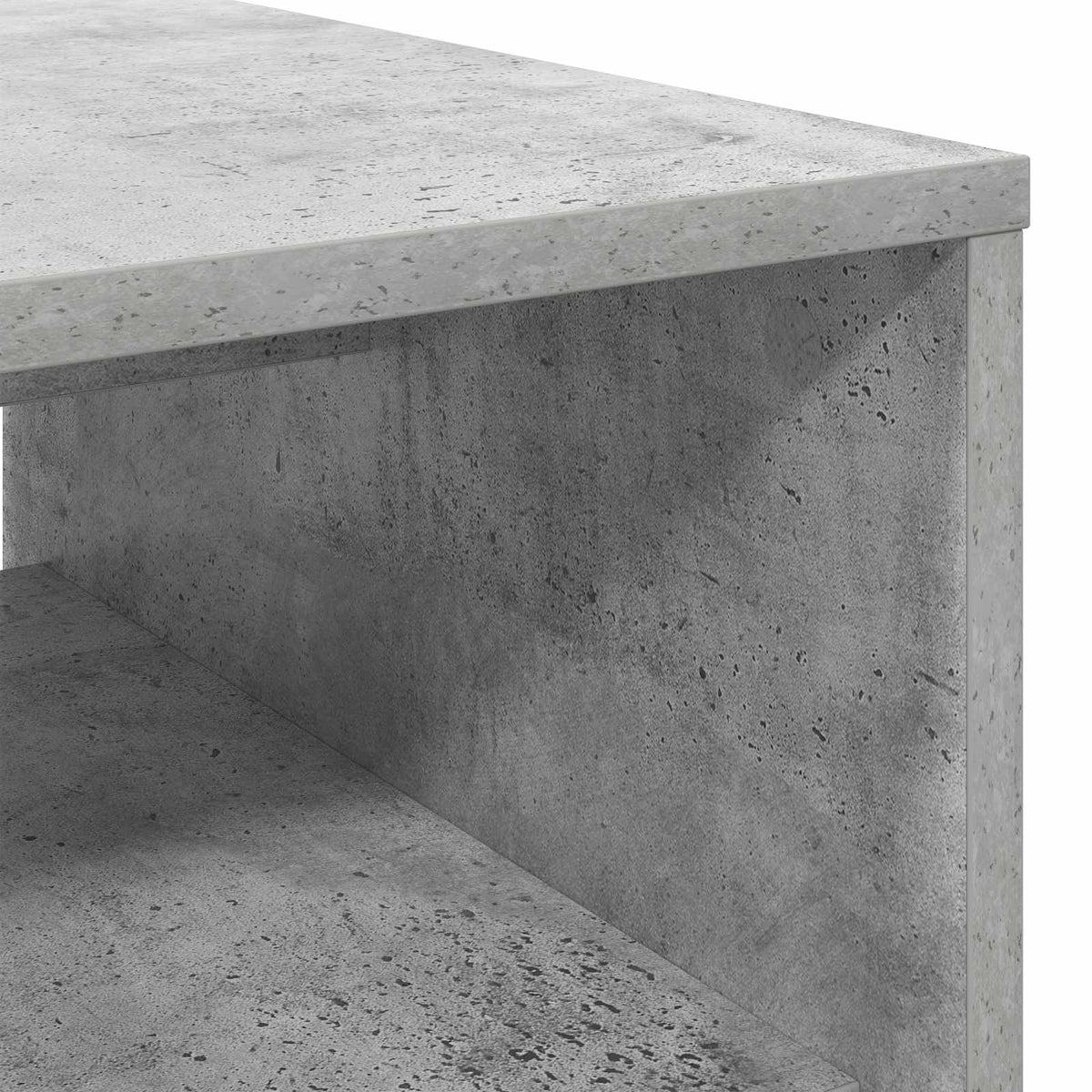 Couchtisch Betongrau 80 x 50 x 40 cm Holzwerkstoff