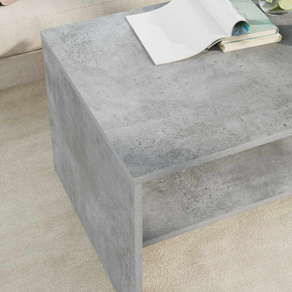 Couchtisch Betongrau 80 x 50 x 40 cm Holzwerkstoff