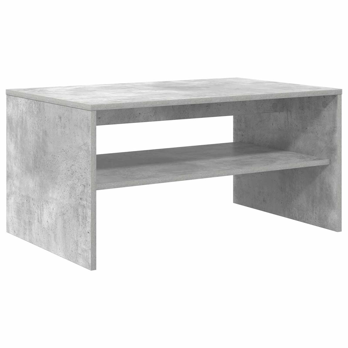 Couchtisch Betongrau 80 x 50 x 40 cm Holzwerkstoff