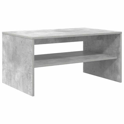 Couchtisch Betongrau 80 x 50 x 40 cm Holzwerkstoff