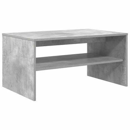 Couchtisch Betongrau 80 x 50 x 40 cm Holzwerkstoff