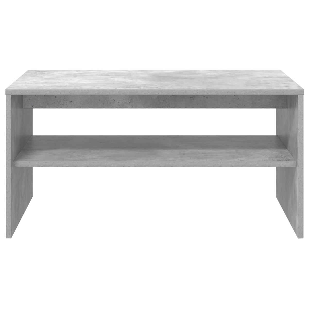 Couchtisch Betongrau 80 x 50 x 40 cm Holzwerkstoff