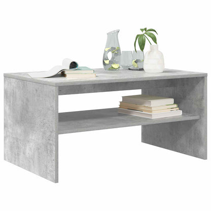 Couchtisch Betongrau 80 x 50 x 40 cm Holzwerkstoff