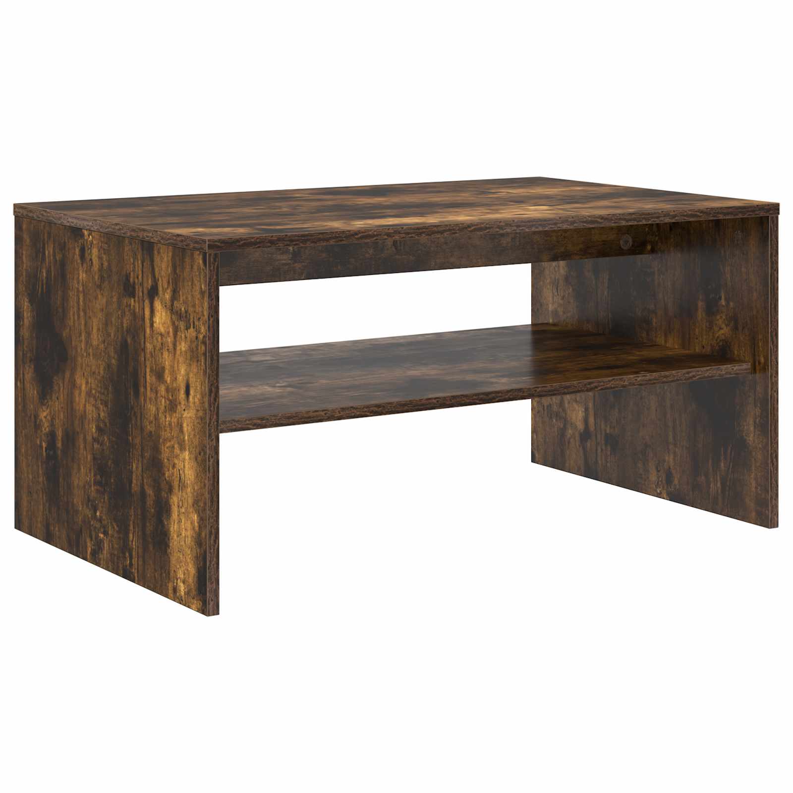 Couchtisch Räuchereiche 80 x 50 x 40 cm Holzwerkstoff
