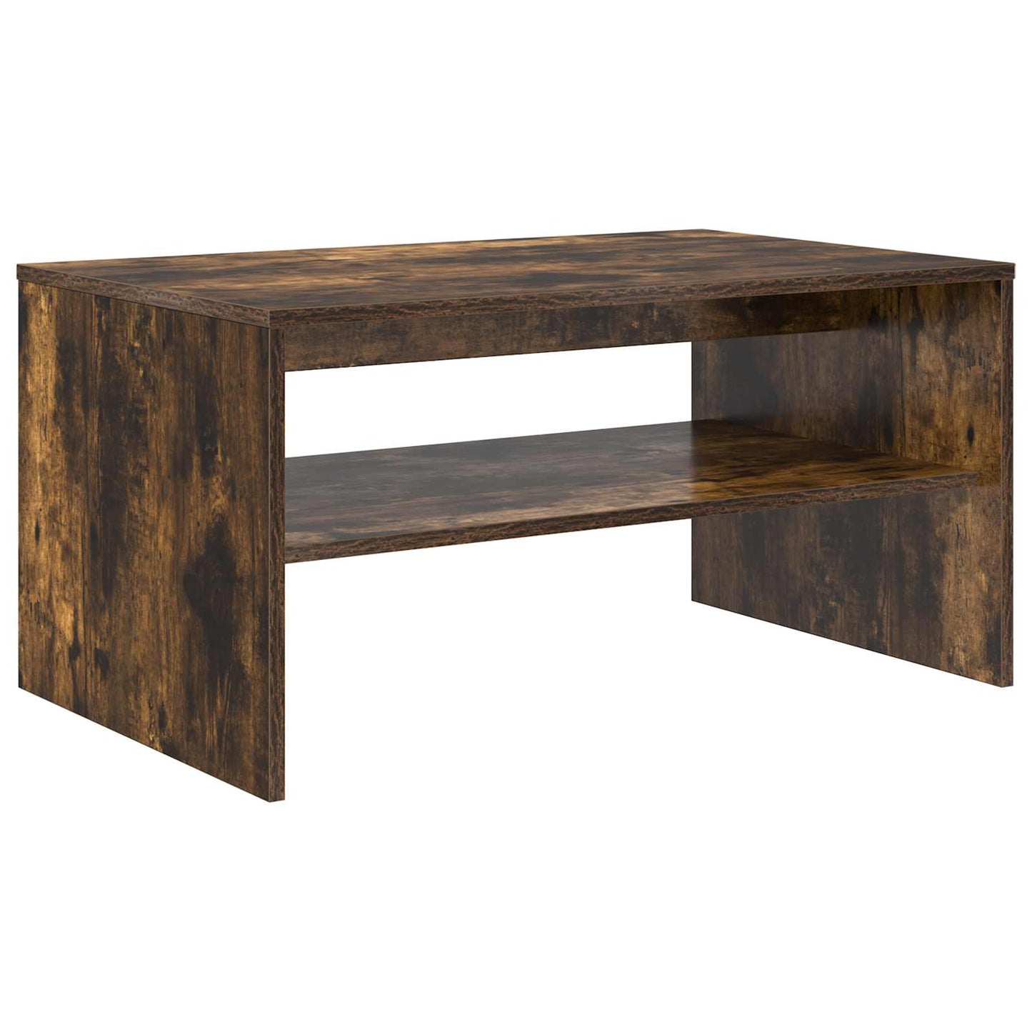 Couchtisch Räuchereiche 80 x 50 x 40 cm Holzwerkstoff