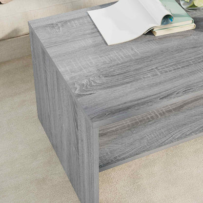 Couchtisch Sonoma-Grau 80 x 50 x 40 cm Holzwerkstoff