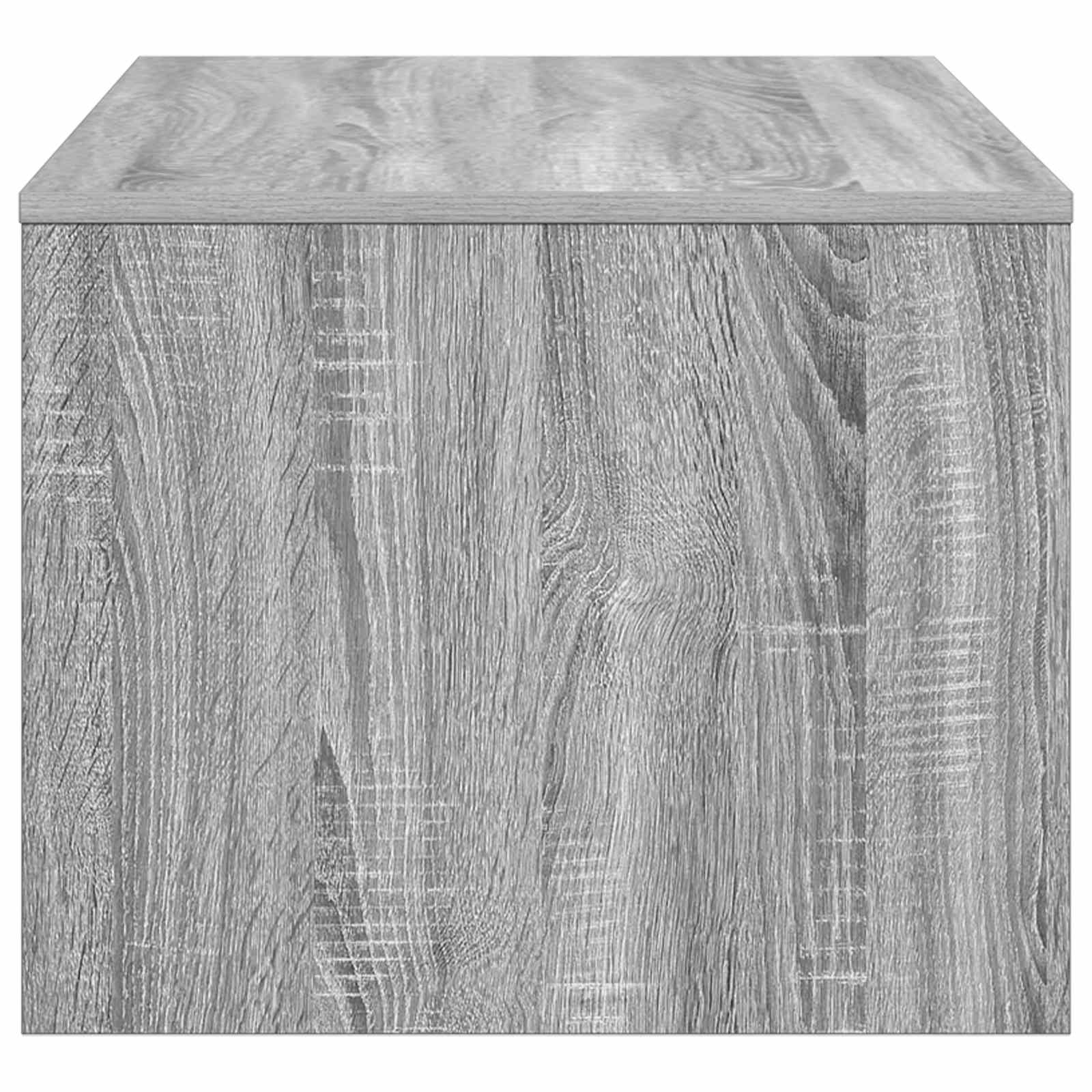 Couchtisch Sonoma-Grau 80 x 50 x 40 cm Holzwerkstoff