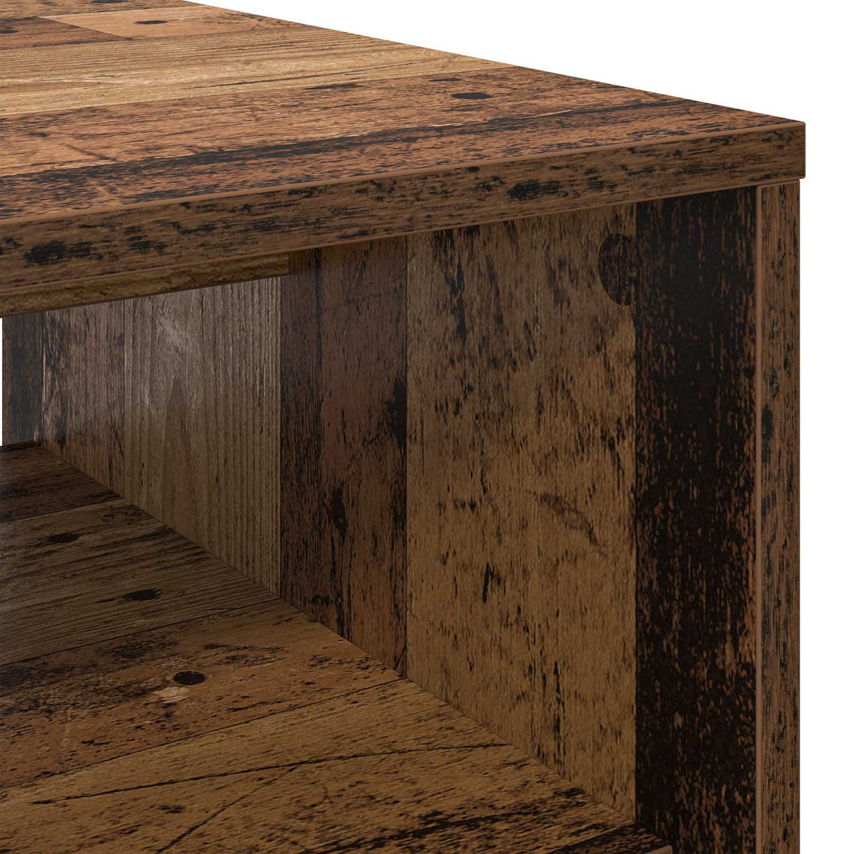 Couchtisch Altholz 80 x 50 x 40 cm Holzwerkstoff