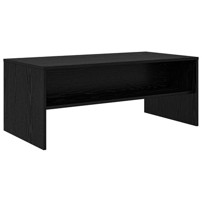 Couchtisch Schwarz Eichen-Optik 100 x 50 x 40 cm Holzwerkstoff