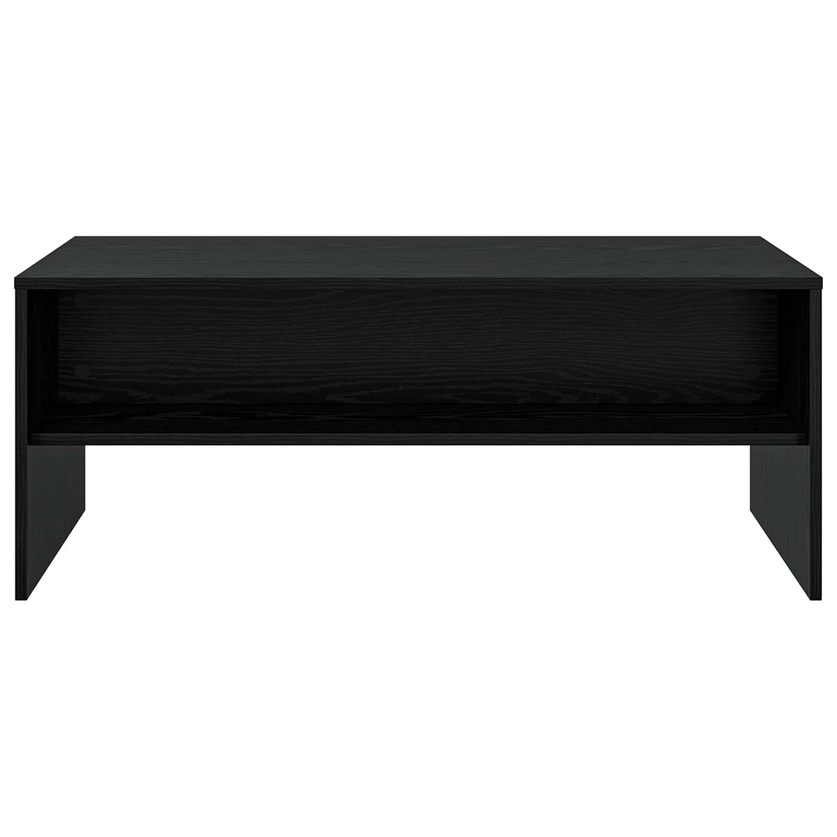 Couchtisch Schwarz Eichen-Optik 100 x 50 x 40 cm Holzwerkstoff