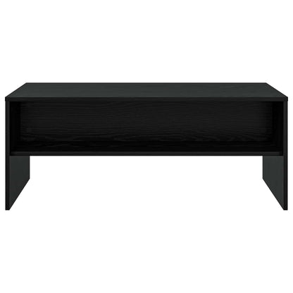 Couchtisch Schwarz Eichen-Optik 100 x 50 x 40 cm Holzwerkstoff
