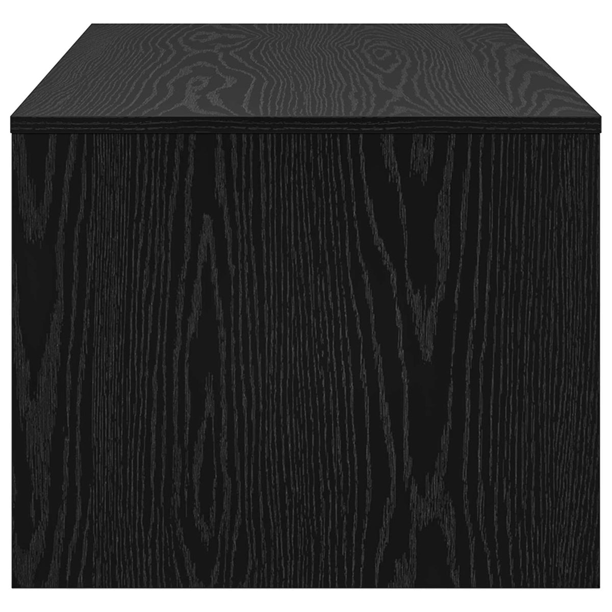 Couchtisch Schwarz Eichen-Optik 100 x 50 x 40 cm Holzwerkstoff