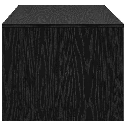 Couchtisch Schwarz Eichen-Optik 100 x 50 x 40 cm Holzwerkstoff