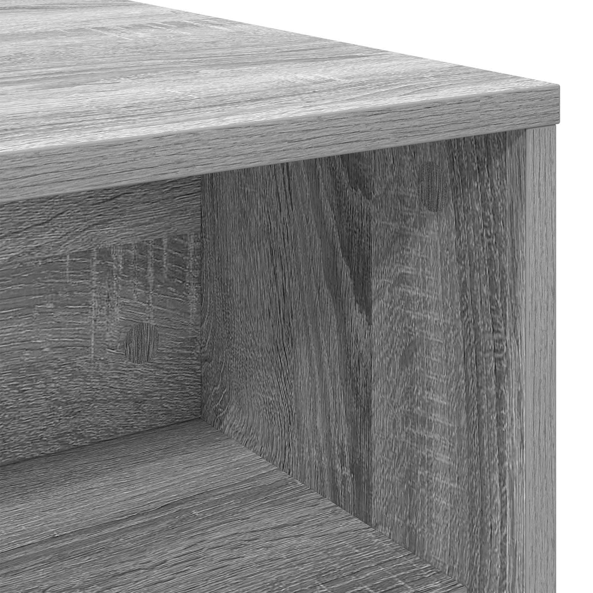 Couchtisch Sonoma-Grau 100 x 50 x 40 cm Holzwerkstoff