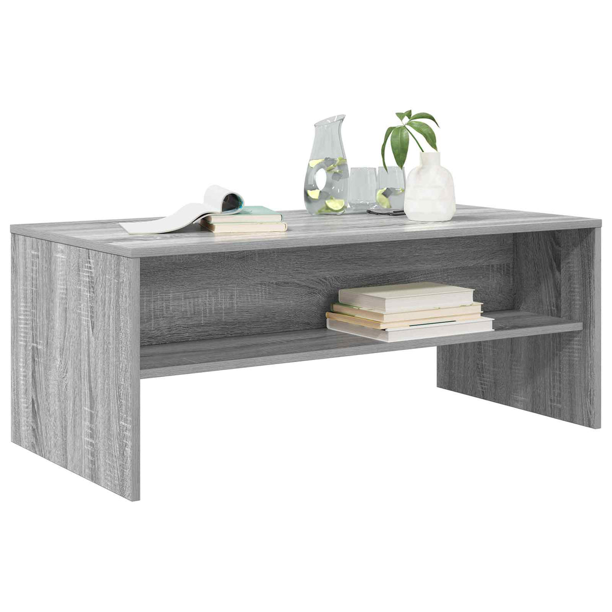 Couchtisch Sonoma-Grau 100 x 50 x 40 cm Holzwerkstoff